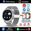 2025 Новый Bluetooth-звонок Умные часы Мужские Для Huawei AMOLED HD Большой экран Пульс NFC IP68 Водонепроницаемые GPS Спортивные Умные часы