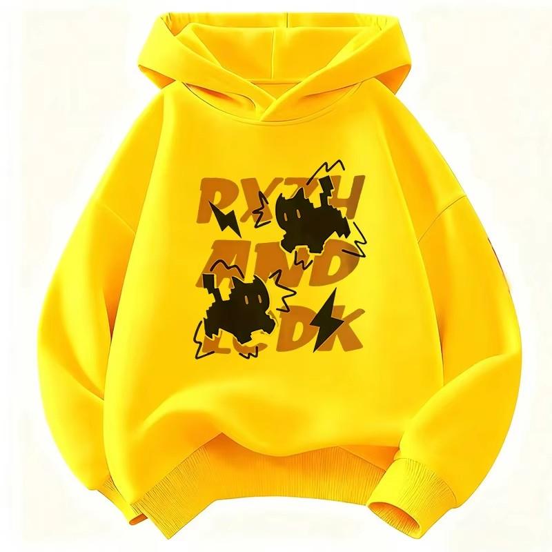Spring Autumn Hoodies for Boys Girls Casual Sweatshirt Kids Clothes Tops Long Sleeve Hoodie Funny Cat Printed Hooded Pullover
