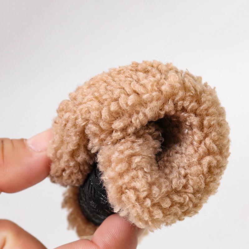 Милые мультяшные напольные носки для детей, зимние плюшевые носки для малышей с мягкой подошвой для мальчиков и девочек, домашние носки для раннего образования, детские носки