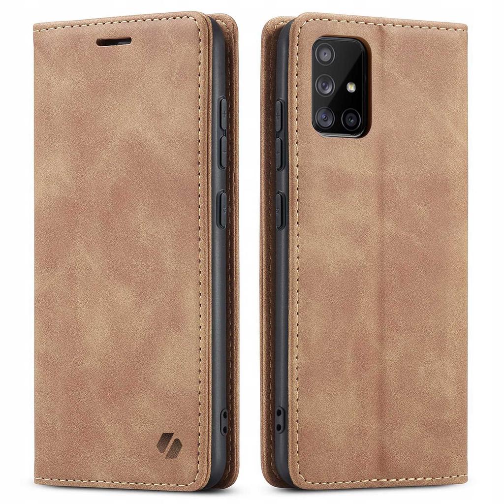 Sc Wallet Galaxy A51 Light Brown