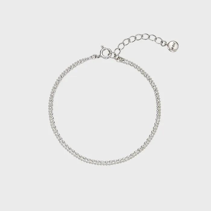 SS020 Многослойный браслет-цепочка с шариками