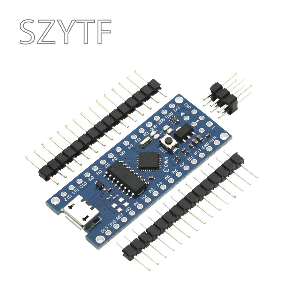 Мини-плата разработчика MCU Nano V3 Atmega328P/ATMEGA168 TYPE-C, мини-ядро, улучшенная версия, модуль для Arduino