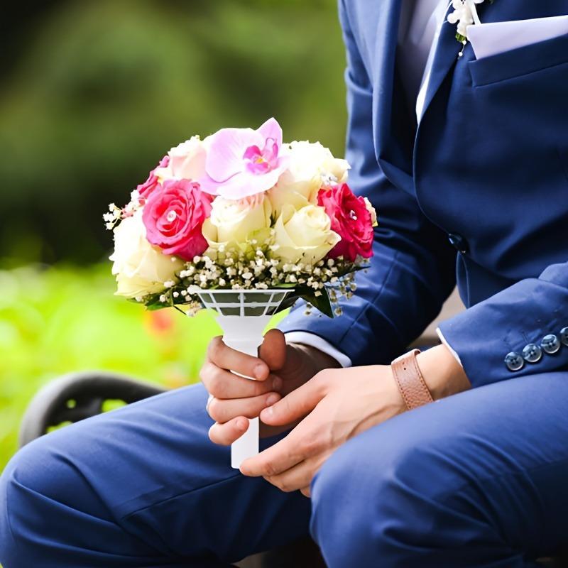 1/3 шт. Роскошные держатели для букетов Набор для свадебного букета «Сделай сам» с пенопластовой основой для свадебного букета, цветочной композиции, украшения дома/комнаты