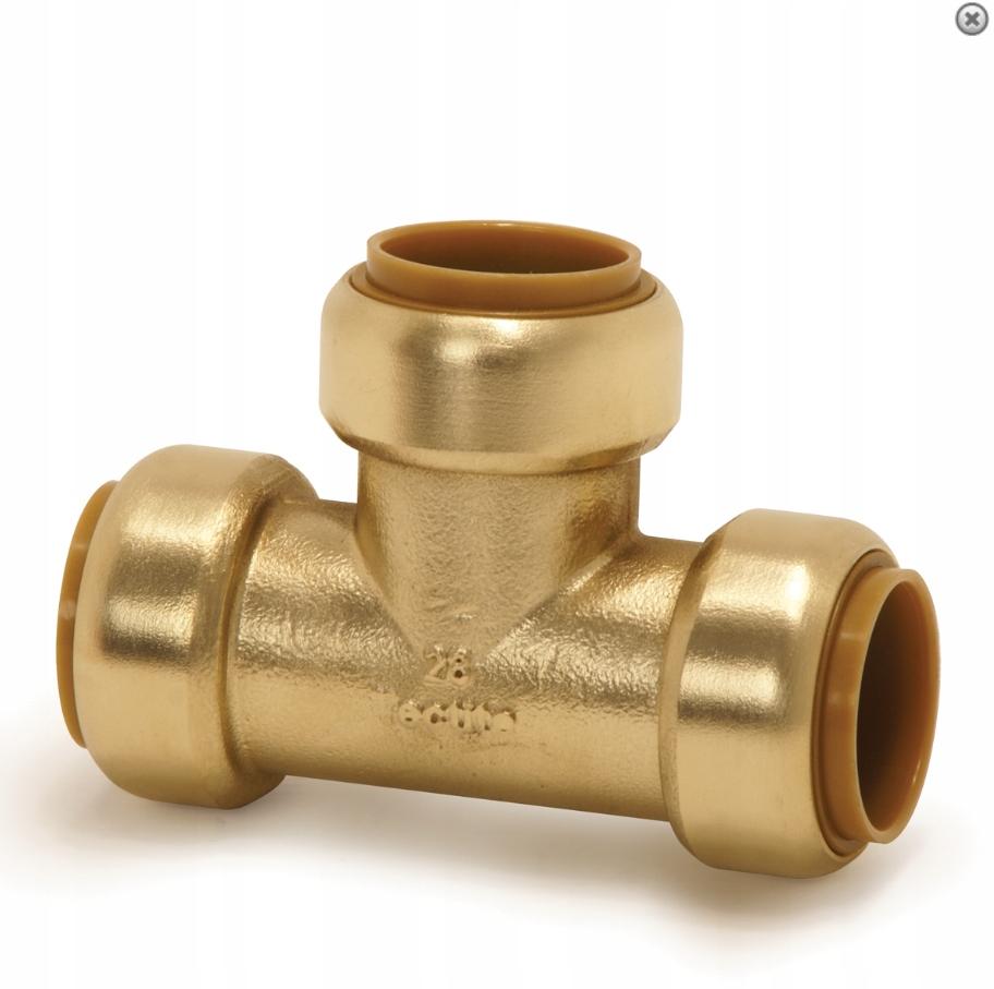 Złączka Trójnik Wcisk Tectite Classic 15X10X15 Mm