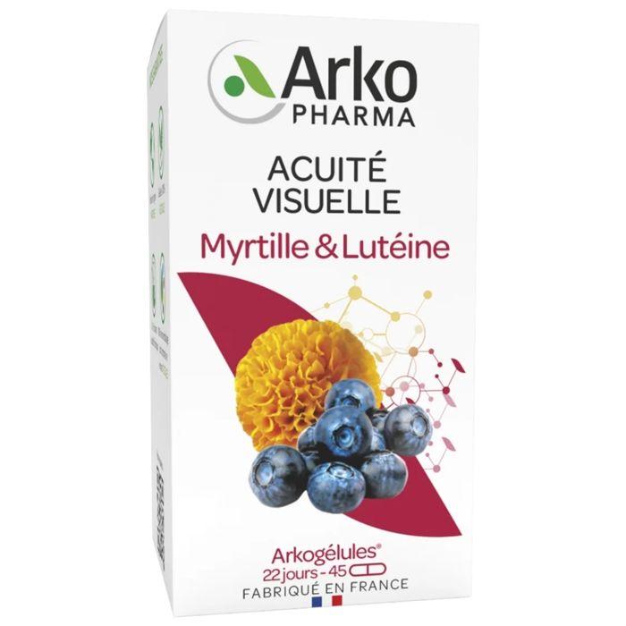 Arkopharma Arkogelules Myrtille & Lutéine 45 Gélules