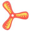 EVA Throw Catch Toy 3 Blade Flying Toy for Kids Outdoor ParentChild Interactive Game(Red )