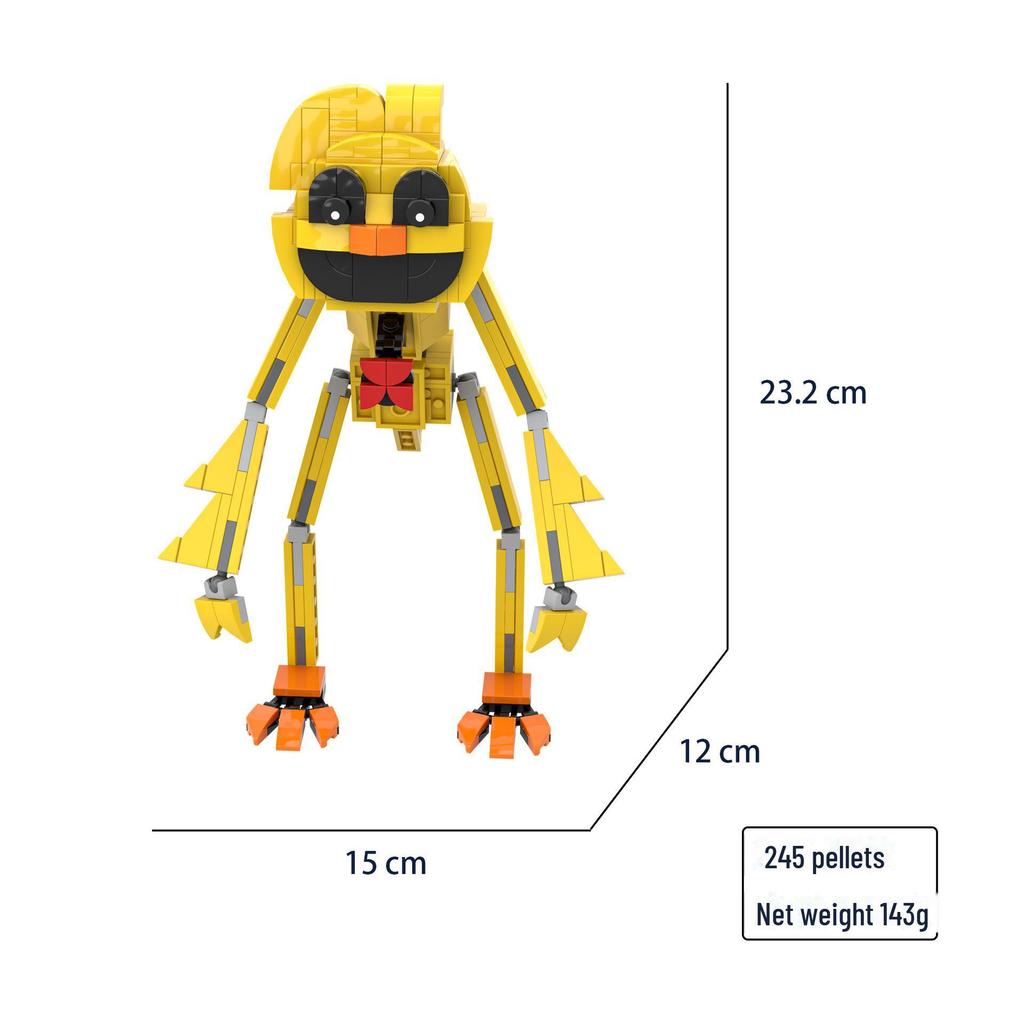 Poppy3 Улыбающиеся существа: Строительные блоки Sleepy Cat