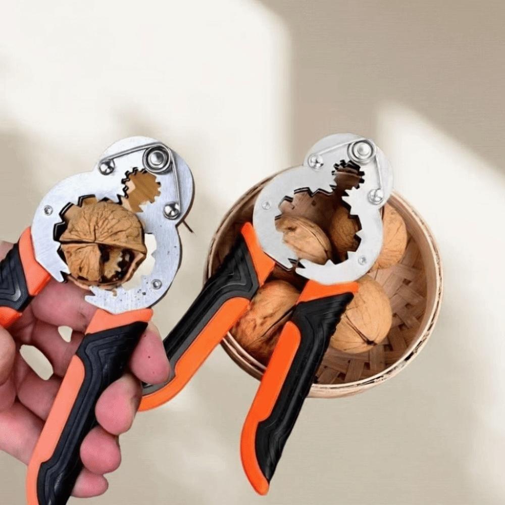 Vanadium Chromium Steel Walnut Cracker Anti-slip Pecan Nut Shell Peeler Nut Clamp Walnut Cracking
