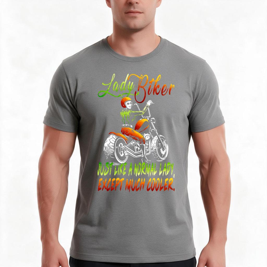 Lady Biker Just Like A Normal Lady Except Much Cooler Lady Biker Definition I Am A Biker Girli Am Bikerbiking Girl Tshirt