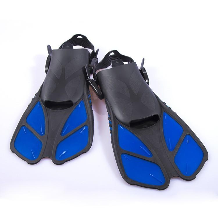 Factory-direct High-end Frog Fins Adjustable Long Adult Swimming Flippers in Stock