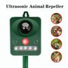 Solar Animal Repeller Outdoor Flashing Bird Repeller Dog Cat Repeller Ultrasonic Mouse Repeller