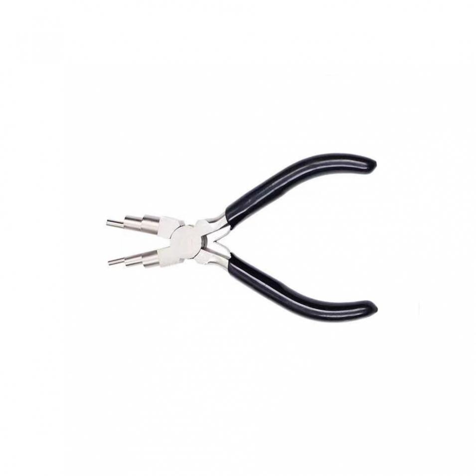 6 In 1 Carbon Steel Round Nose Pliers Hand Tools for Wire Wrapping / Jewelry Making / Loop Making Bail Making Pliers