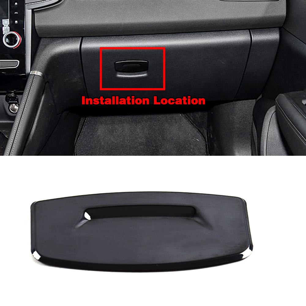 Для Renault Koleos 2017-украшение салона автомобиля, защитная рамка из нержавеющей стали, накладка черного цвета для Samsung