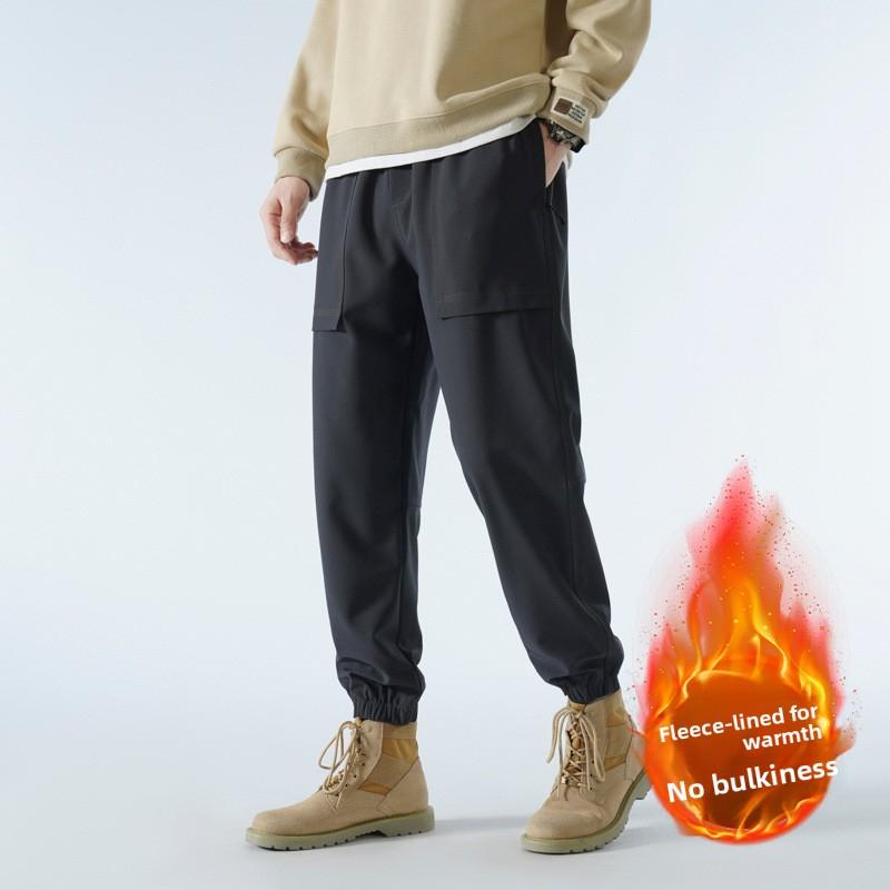 Американский стиль Ветрозащитные Водонепроницаемые Зимние Уличные Походные Брюки для Мужчин и Женщин, Брюки Карго с Флисовой Подкладкой и Утеплителем