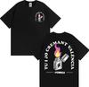 La Fumiga Tu I Jo Creunisext Valncia Merch T Shirt For Unisex Unisex Hip Hop Streetwear Pop Music Tops Pure Cotton Tshirt Tops