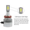 2Pcs 6000K H11 LED Headlights High Low Beam Bulbs For Chevrolet Impala 2007-2008