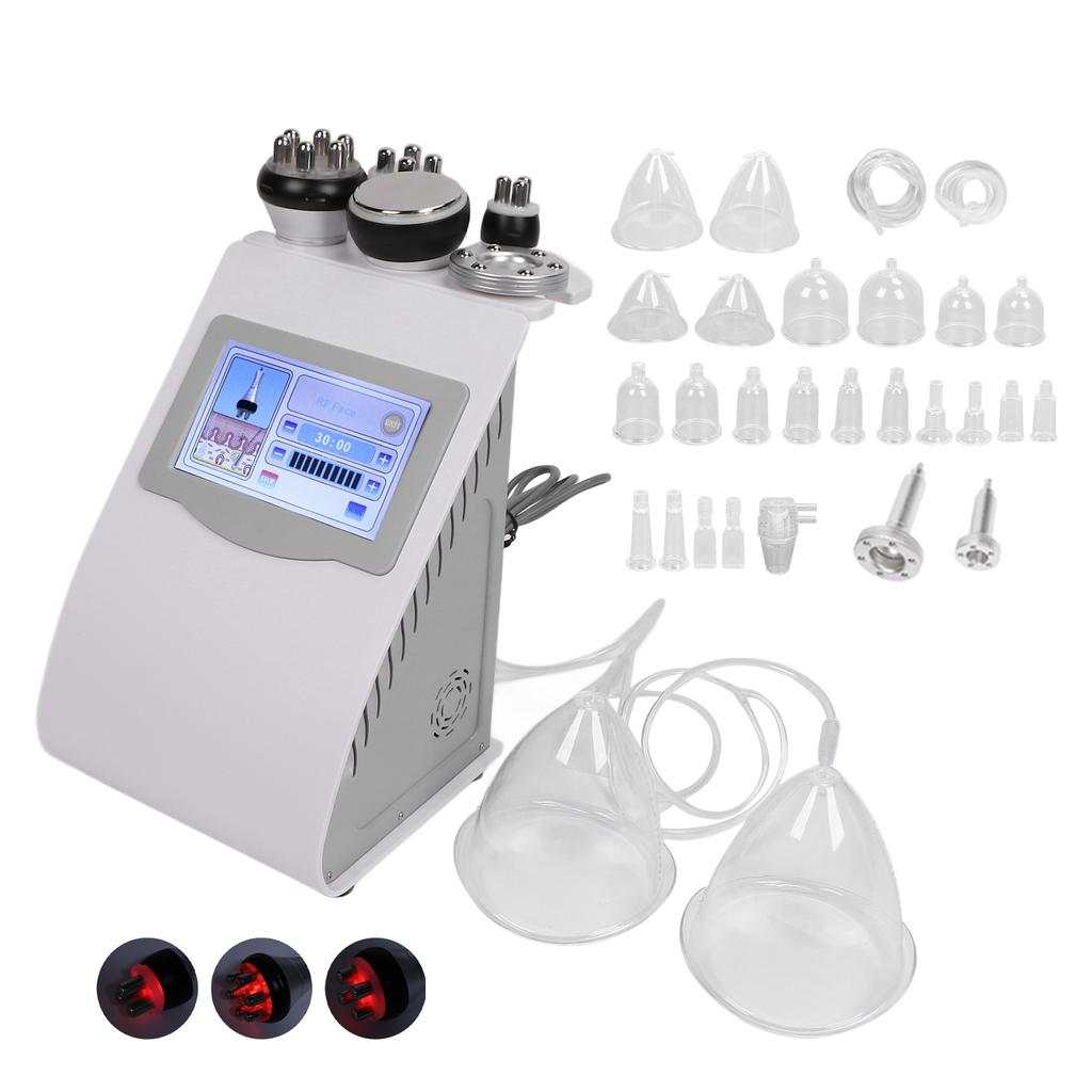 5 в 1 40 кГц ультразвуковой аппарат для сжигания жира многофункциональный отрицательное давление RF для похудения тела