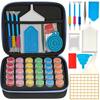 DIY 5D Diamond Painting Tool Storage Box Suitcase Diamond Painting Accessories Container Bag Kit