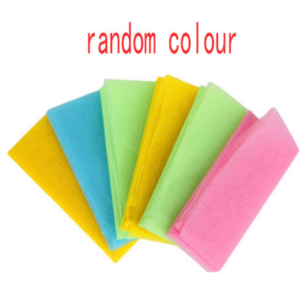 Pcs Random Color Cheap Exfoliating Hot Sale Body Cleaning Scrubbing Bath Shower Cloth Washing Towel