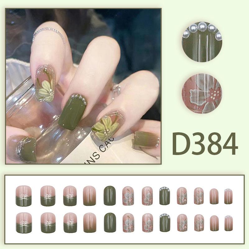 French Sweet Diamond Style Noble Lady, Cute Hot Girl, High-end Light Luxury Style Whitening And Wear-resistant Manicure