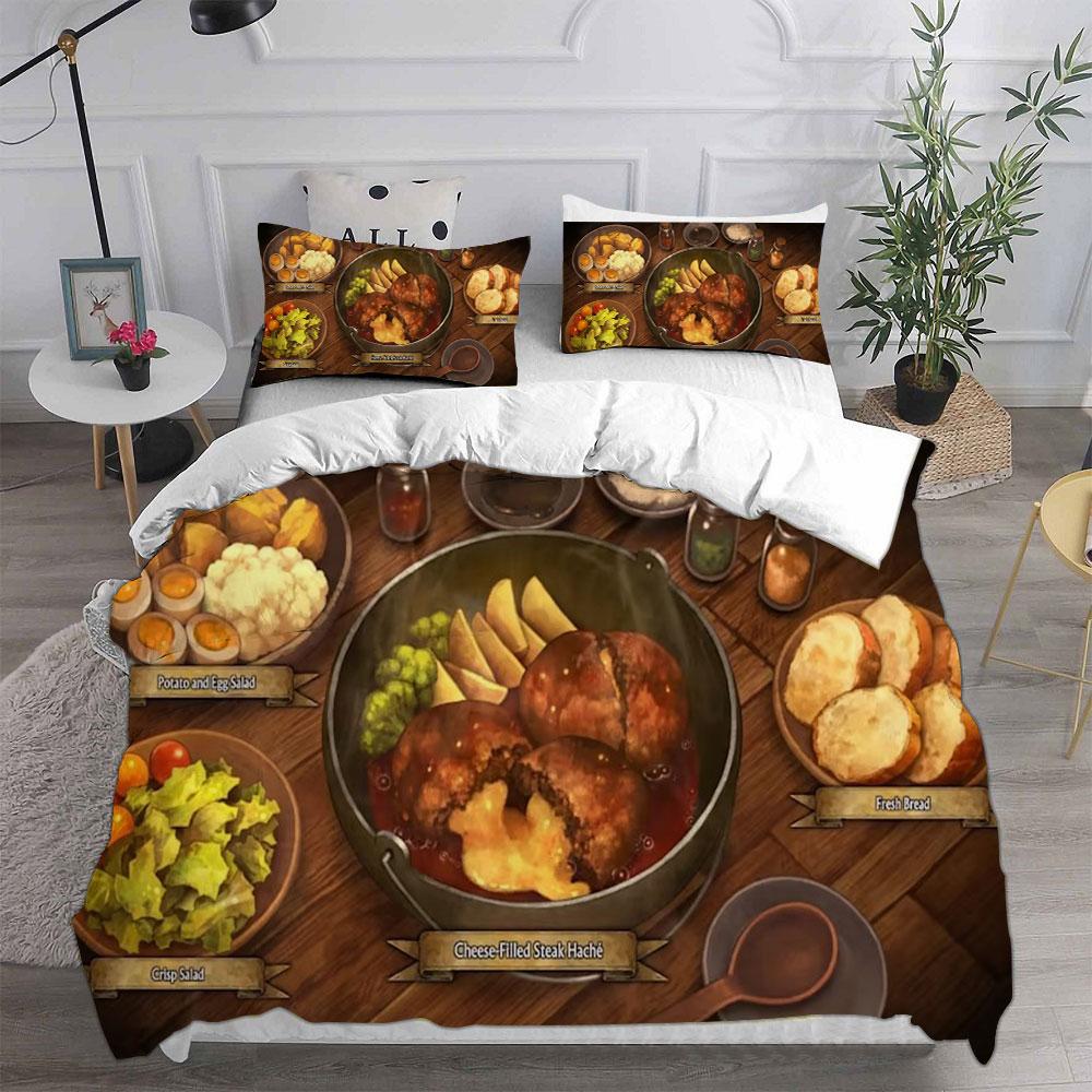 Напечатанные на 3D постельные комплекты Game Unicorn Overlord Одеяло Покрывало Пододеяльник Наволочка Комплекты из 2-3 предметов Детский Взрослый размер