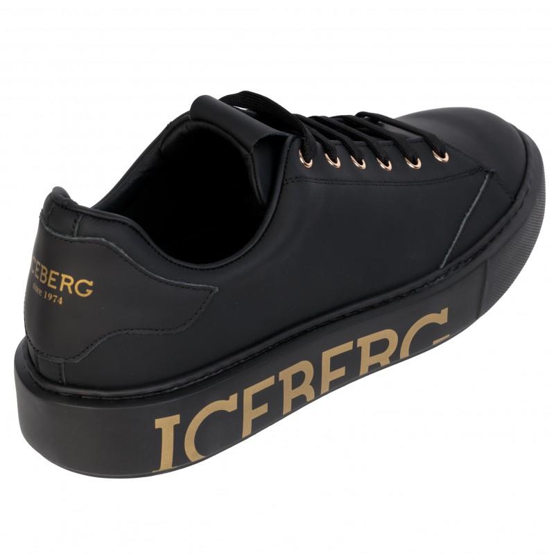 Iceberg branded Italian sneakers new gold - Size: 43