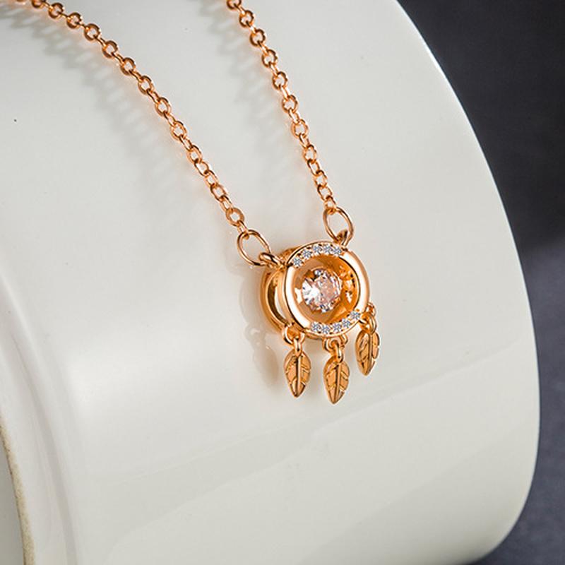 Sace Gems Женское ожерелье из медного сплава, кулон, циркон, модный подарок