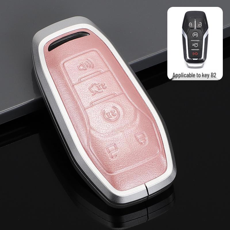 Metal Protective Key Shell for 2015-2017 Ford Mustang - Unisex Design