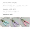 Macaron Color Single Hole Punch Non-slip Handle DIY Paper Puncher Mini Paper Punch  Office