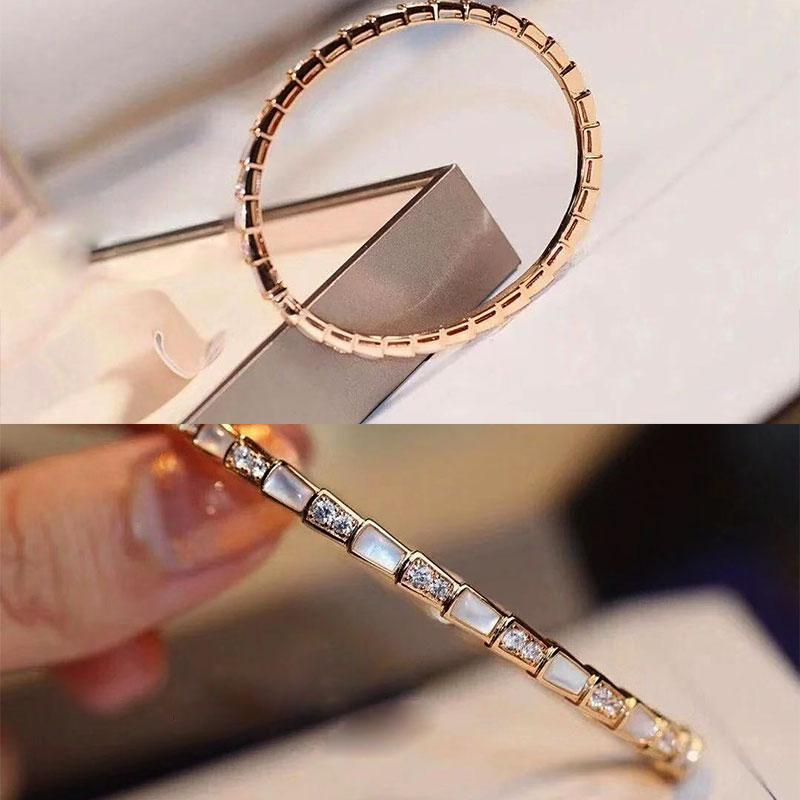 Классический женский браслет Snake Blossom, серебро S925, оригинальный фирменный браслет, модные украшения, вечеринка, свадебный подарок