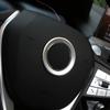 Наклейка на руль автомобиля Алюминиевый круг Логотип Накладки Крышка для BMW 1 2 3 5 Серии X1 X3 X5 X6 E36 E39 E46 E30 E60 E90 E92 F30