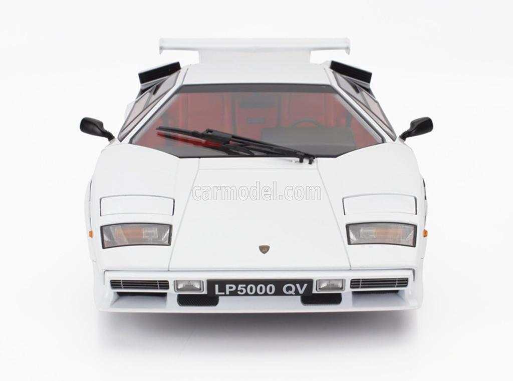 Миниатюрная машина 1/12 Lamborghini Countach KK-SCALE 1/12 COUNTACH LP 5000S QV 1985 БЕЛЫЙ KKDC120142