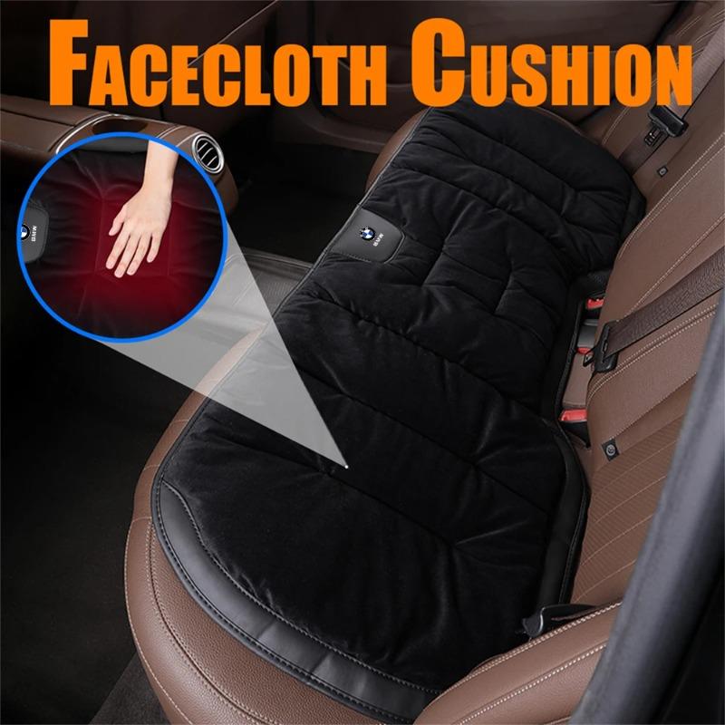 1 шт. Универсальная модель Фланелевая автомобильная подушка Зимняя Передняя/Задняя Бархатная Для BMW M E60 E90 F20 M1 M2 M3 M4 M5 M6 M7 M8 E36 F10 E87 E70