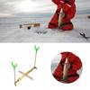 Adjustable Ice Fishing Rod Rack Fishing Rod Stand Ice Pole Holder Suitable for Most Spinning Reels