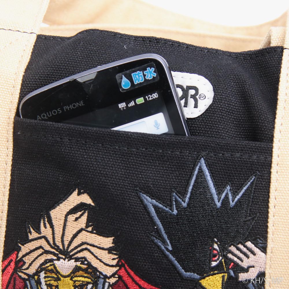 Hero Academia x OUTDOOR Мини-сумка-тоут с брелоком Фумикаге Токоями x Hawks ODHA18 Желтый [Мои ПРОДУКТЫ] -