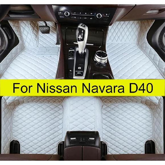 Автомобильные коврики для Nissan Navara D40 2010 2011 2012 2013 2014 2015 Детали интерьера Коврики Подушечки для ног Автомобильные аксессуары