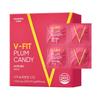 Mami Care V-Fit Конфеты для диеты по линии V Низкосахарные Сливовый вкус с коллагеном и гиалуроновой кислотой 28 таблеток