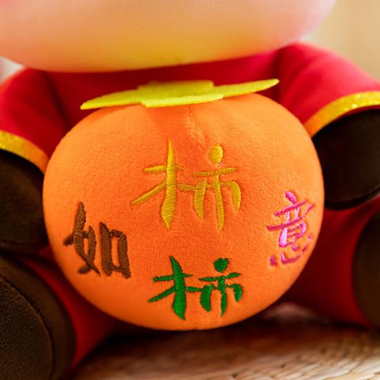 2026 год Лошади Мягкая игрушка Плюшевая игрушка Китайский Новый год Зодиак Лошадь Кукла Бог Богатства Мир Талисман Кукла