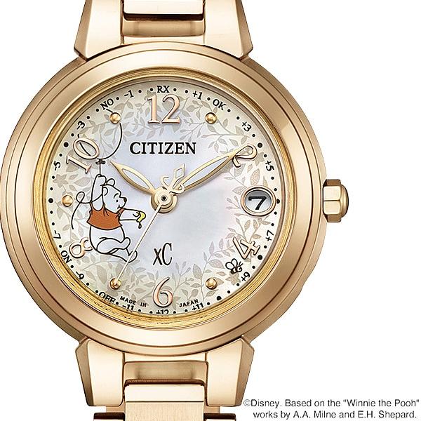 Citizen xC ES9432-75N Disney Eco-Drive Radio Wrist Watch for Women