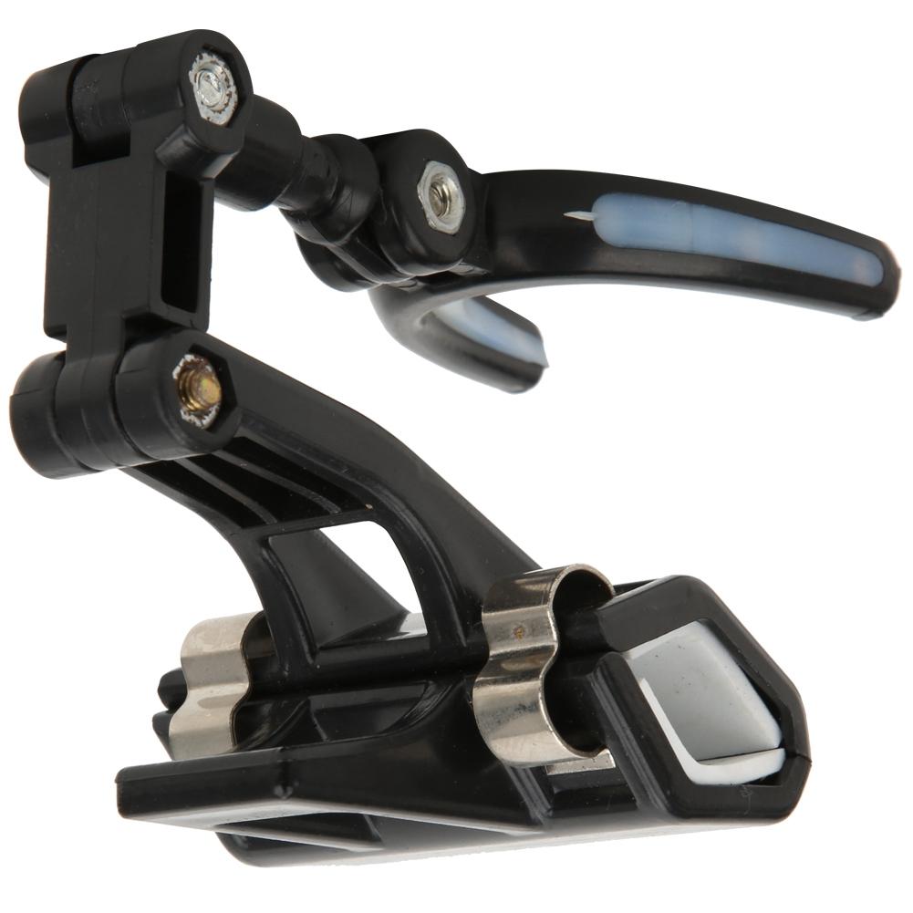 Plastic Portable Luminous Head 360 degrees  Rotating Fishing Rod Bracket Holder Back Hanging Stand