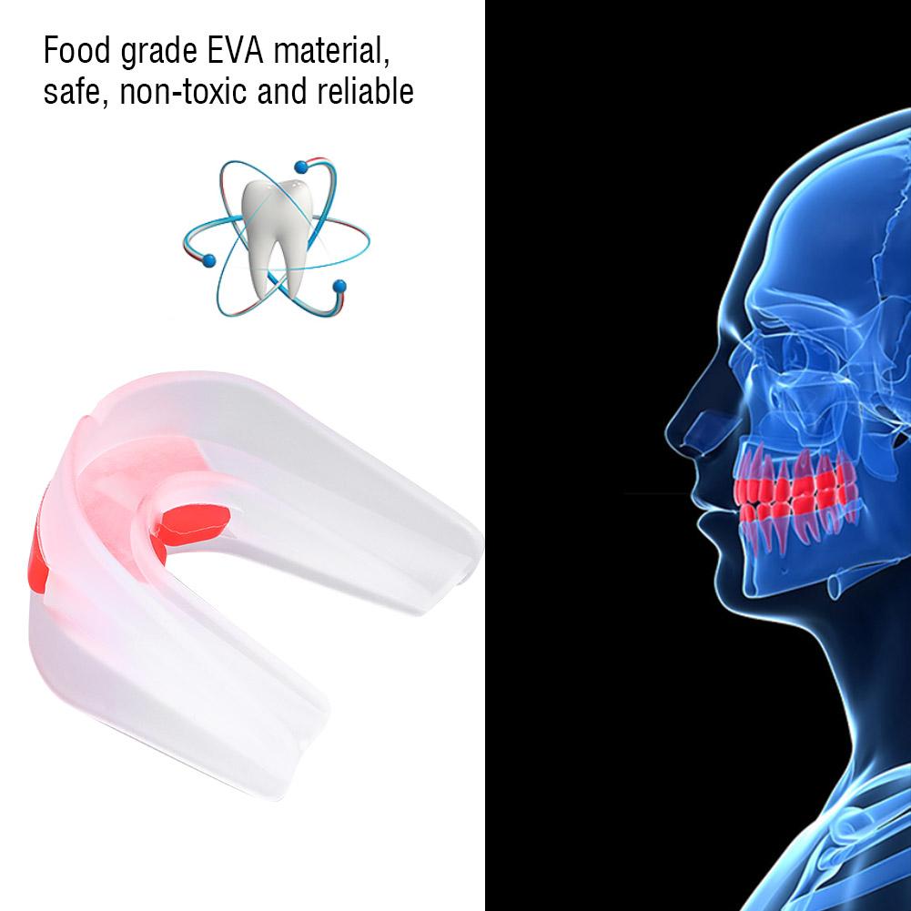 Двусторонняя взрослая капа для зубов, защита зубов, бокс, тхэквондо, боевой аксессуар