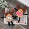 Short Plush Sausage Mouth Plush Keychain Sausage Mouth Doll Sausage Mouth Doll  Bag Pendant
