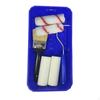 Paint Roller Brush Kits Hand Tool Smooth Flooring Sturdy Portable with Tray for Garden Door