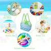 Mesh Bag Design with Shoulder Strap Beach Storage Bag Beach Toys