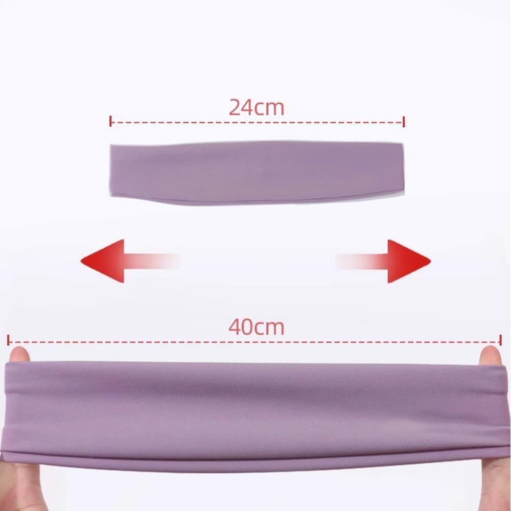 Solid Color Sports Headbands Yoga Headwear Elastic Gifts Yoga Hair Bands