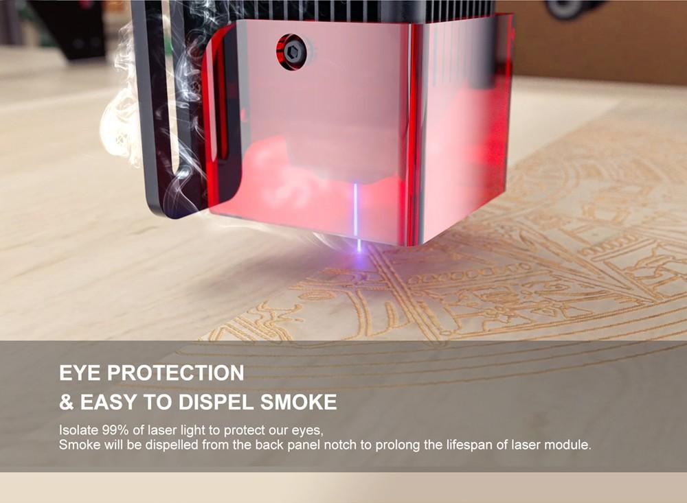 Лазерный гравер LONGER RAY5, 32-битный набор микросхем, подключение к Wi-Fi, сенсорный экран и автономная резьба