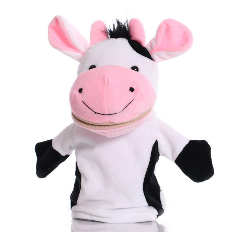 Soft And Cuddly Animal Hand Puppet Doll Perfect For Role-playing And Storytelling 25cm Height