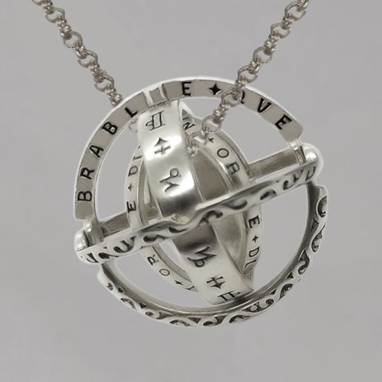 Кольцо-спиннер и ожерелье из титановой стали, декомпрессионные игрушки, противоударное ручное кольцо-антистресс, унисекс, украшения от тревожности