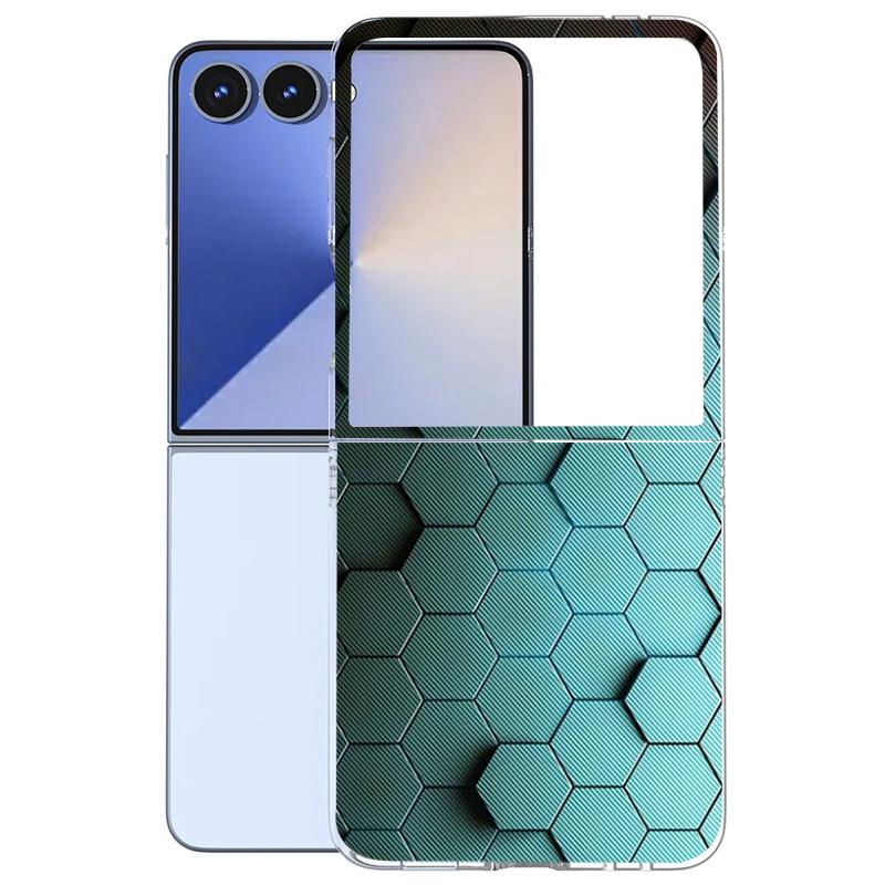 Жесткий ПК чехол для Samsung Z Flip 7 Ударопрочный чехол для телефона для Samsung Galaxy Z Flip 7 ZFlip7 Задняя прозрачная крышка Coque Funda 2025