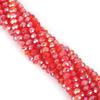 30-200Pcs Rondelle Austria Faceted Crystal Glass Beads Loose Spacer Beads for Jewelry Making